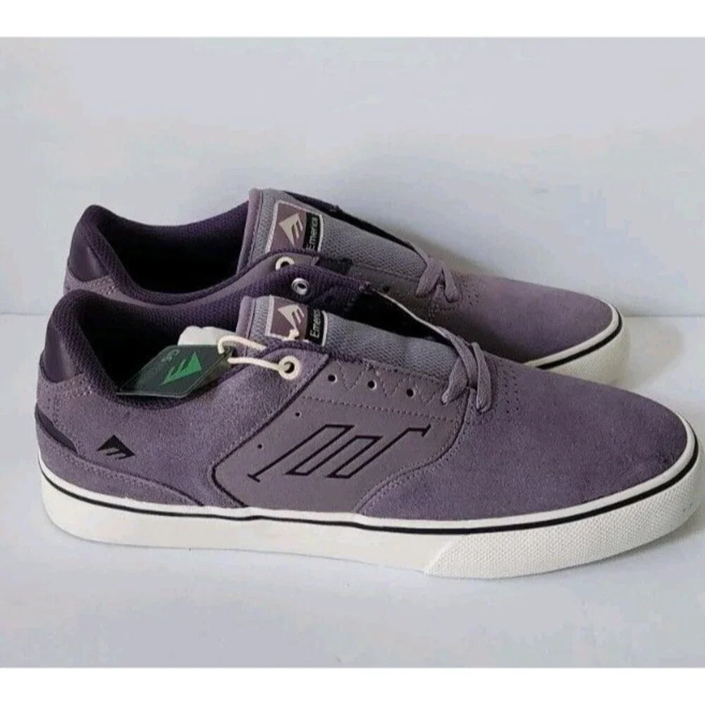 Emerica The Low Vulc Skate Shoes - Sneakers Lavender Purple New Size 11.5